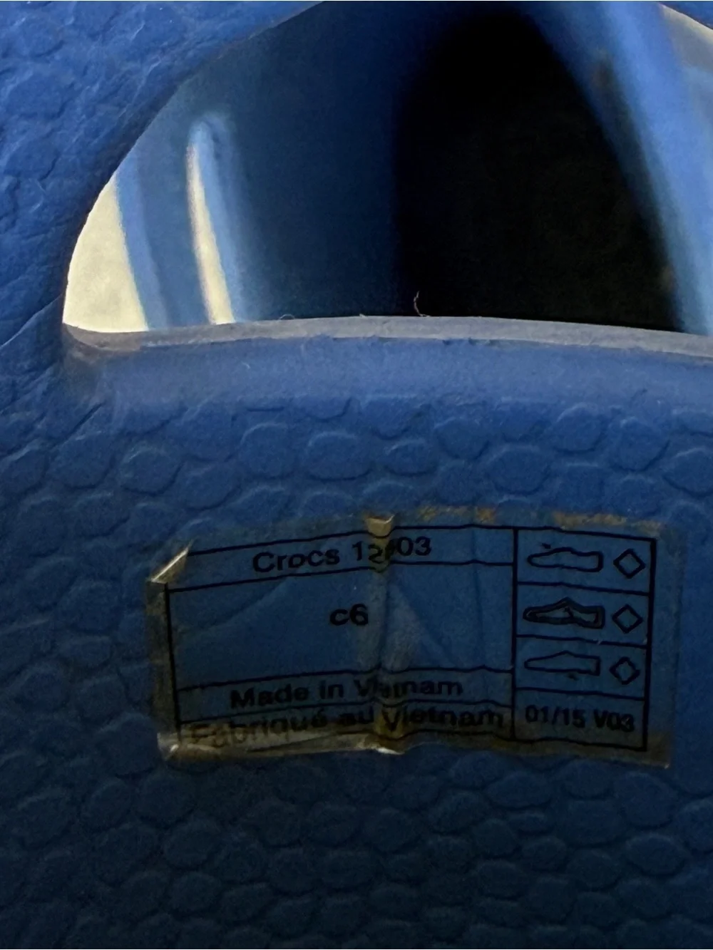 Crocs Kids TODDLERS Unisex Blue Handle It Rain Boots C6 Pull On Rubber Handles